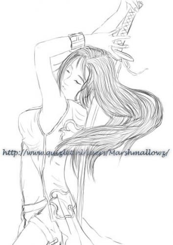 I'm The Bitch - Voorkant - LineArt - Voor DarkPanda