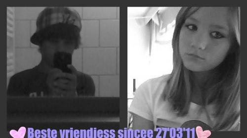 i love you best friend <3 260311 voor altyd bitchess.