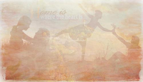 Home is where the heart is.     - door Nynke gemaakt!