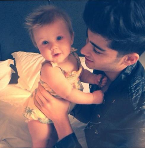 baby lux and zaayn <3