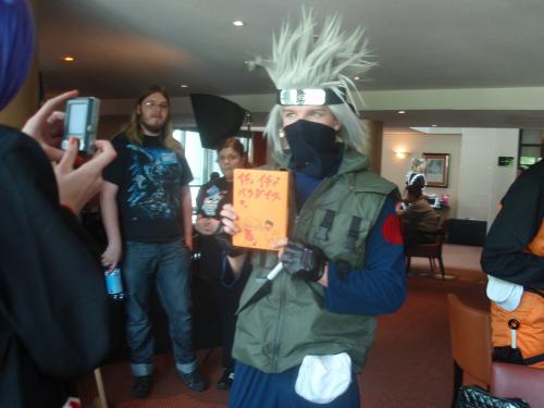 kakashi met zijn boek