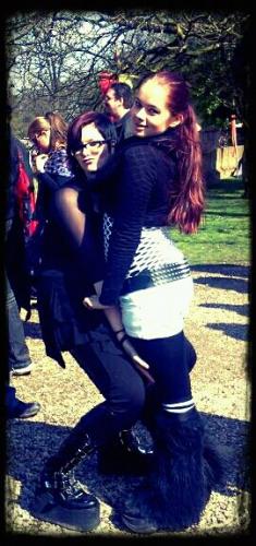 me and my sis sylvana<3