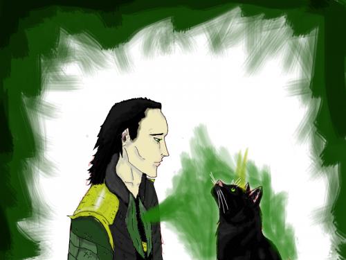 Loki made by : Anouk