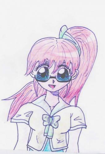 manga meisje rood haar 2