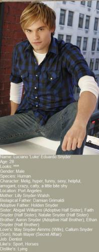 You Gave Me Roses and I Left Them There To Die ~ Luke Snyder ~ Snyder/Aimms Family