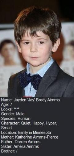 You Gave Me Roses and I Left Them There To Die ~ Jayden Aimms ~ Aimms/Pierce Family