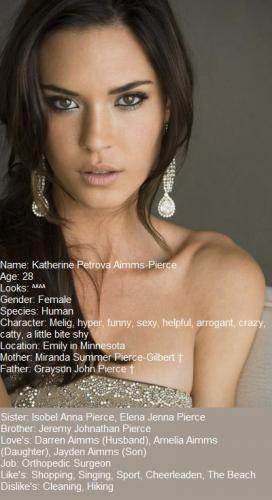 You Gave Me Roses and I Left Them There To Die ~ Katherine Aimms-Pierce ~ Aimms/Pierce Family