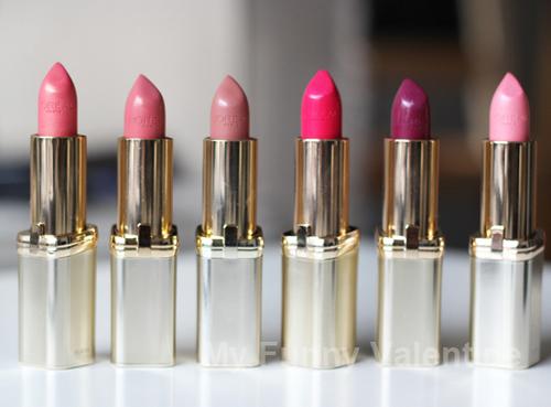 lipsticks.