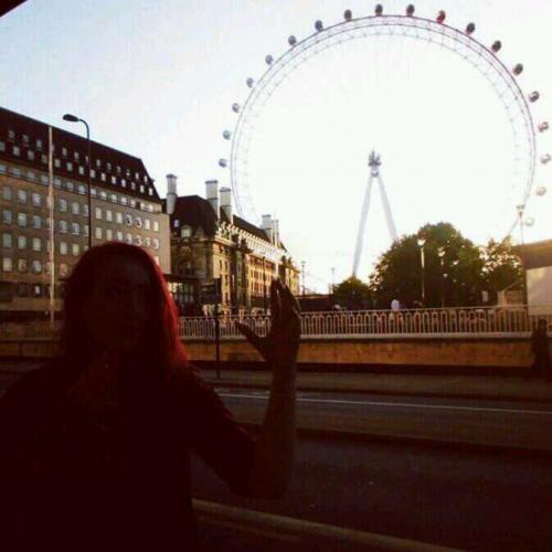 London a few weeks ago ♥