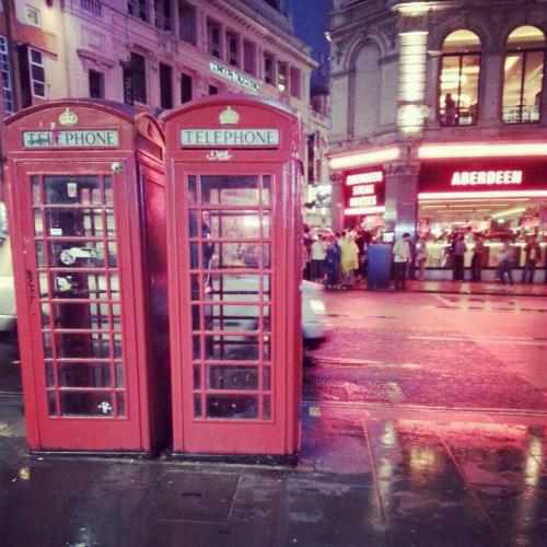 London a few weeks ago ♥