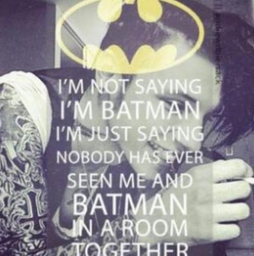 Andy isn't batman?