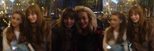 I MET ARIANA AND RITA ♥♥♥♥♥♥♥