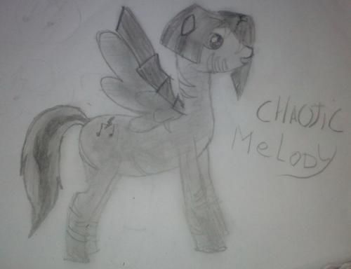 Misschien ��n van mijn eerste pony tekening ooit. Ik teken echt belachelijk zelden.