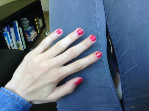 Mijn nieuwe matte nagels ;)